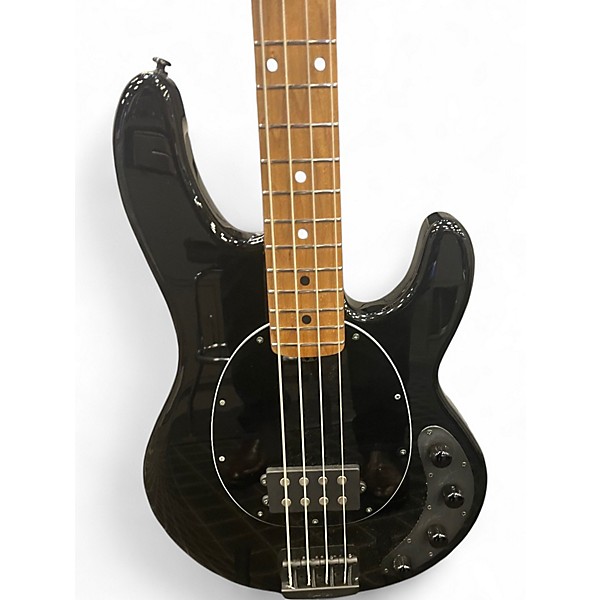 Used Ernie Ball Music Man Stingray 4 String Black Electric Bass Guitar