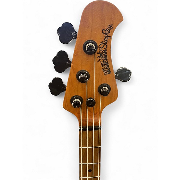 Used Ernie Ball Music Man Stingray 4 String Black Electric Bass Guitar
