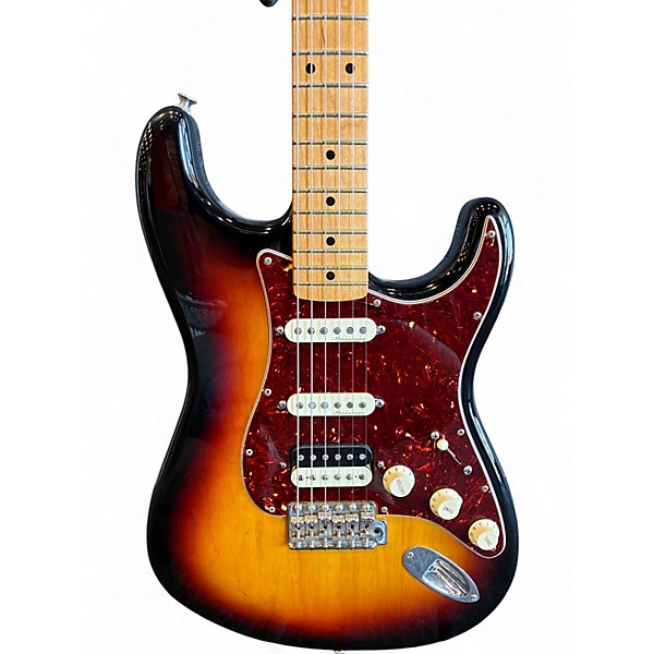 Used Fender FSR Stratocaster Player 3 Color Sunburst Solid Body Electric Guitar