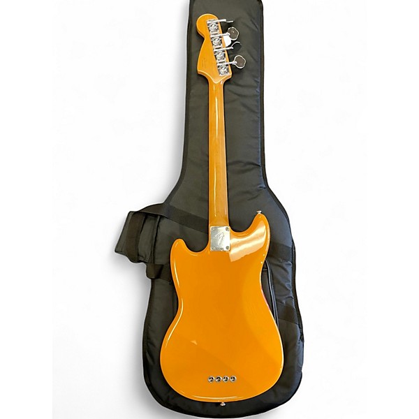 Used Fender Fender Vintera II '70s Competition Mustang Bass Competition Orange Electric Bass Guitar