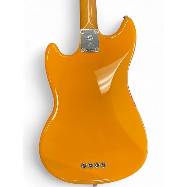 Used Fender Fender Vintera II '70s Competition Mustang Bass Competition Orange Electric Bass Guitar