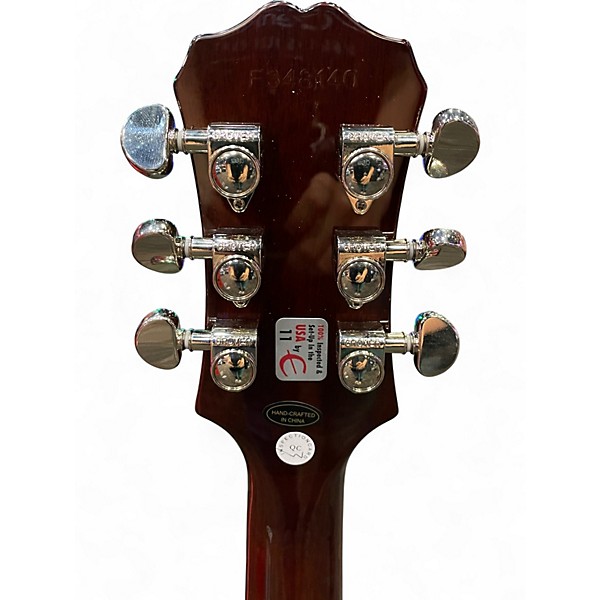 Used Epiphone 1960s Tribute Plus Rainbow Solid Body Electric Guitar