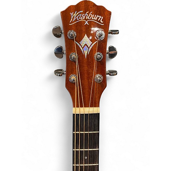 Used Washburn AF5K-A-U Natural Acoustic Guitar