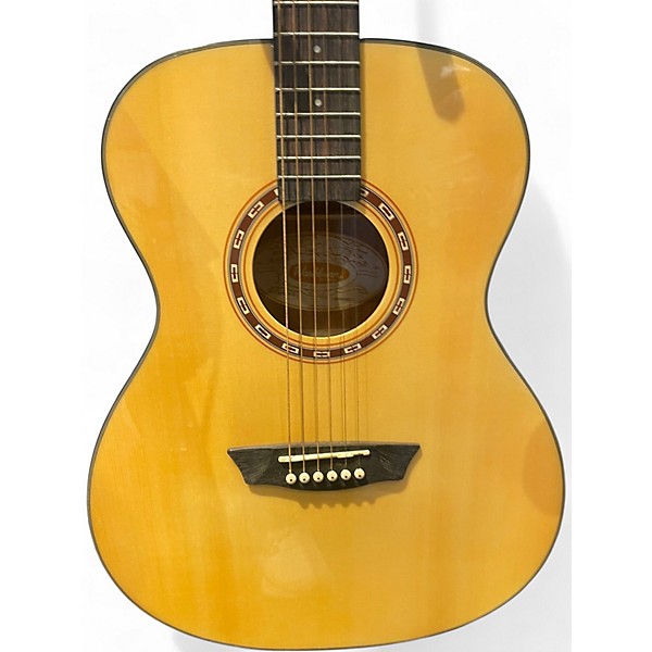 Used Washburn AF5K-A-U Natural Acoustic Guitar