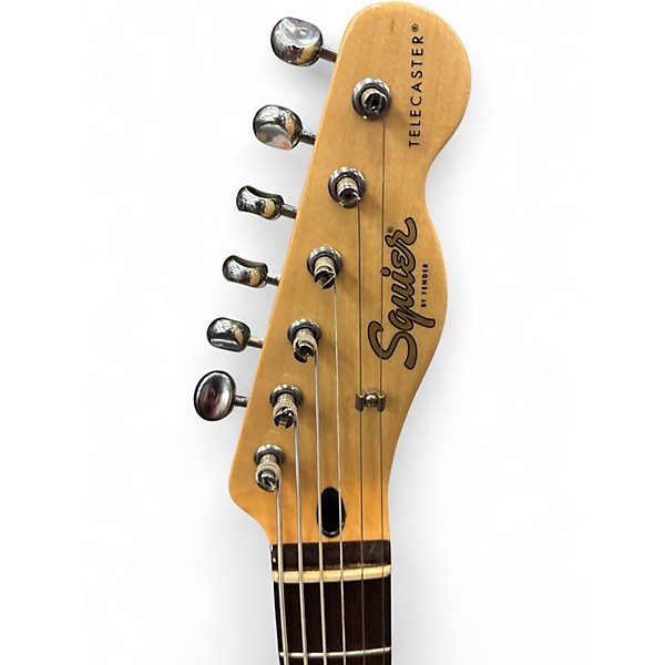 Used Squier Paranormal Baritone Cabronita Telecaster BURST Solid Body Electric Guitar