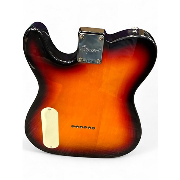 Used Squier Paranormal Baritone Cabronita Telecaster BURST Solid Body Electric Guitar