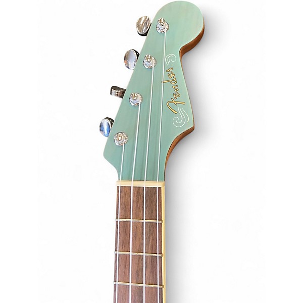 Used Fender DHANI HARRISON SIGNATURE UKULELE Turquoise Ukulele