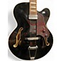 Used Ibanez AF71F Black Hollow Body Electric Guitar