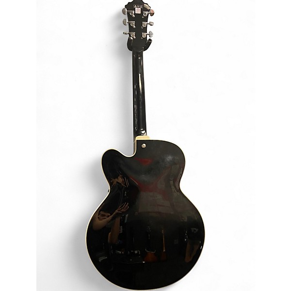 Used Ibanez AF71F Black Hollow Body Electric Guitar