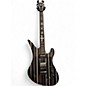 Used Schecter Guitar Research Synyster Gates Signature Custom S Black and Silver Solid Body Electric Guitar thumbnail
