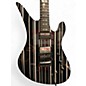Used Schecter Guitar Research Synyster Gates Signature Custom S Black and Silver Solid Body Electric Guitar