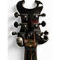 Used Schecter Guitar Research Synyster Gates Signature Custom S Black and Silver Solid Body Electric Guitar