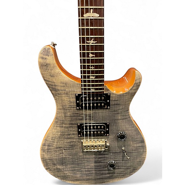 Used PRS SE Custom 24 Charcoal Solid Body Electric Guitar