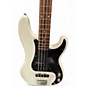 Used Squier pj bass white Electric Bass Guitar