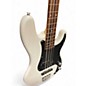 Used Squier pj bass white Electric Bass Guitar