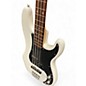 Used Squier pj bass white Electric Bass Guitar
