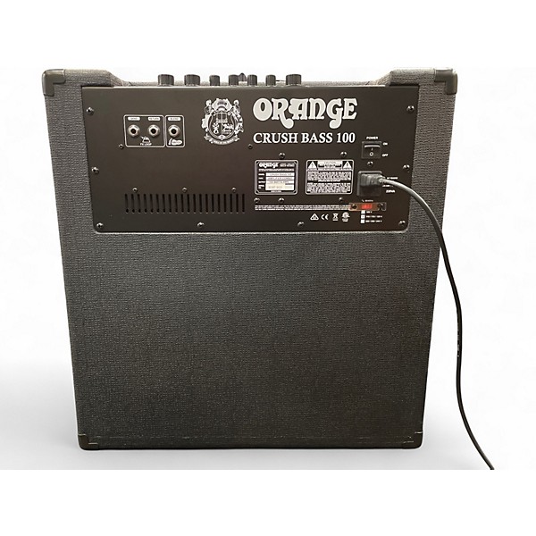 Used Orange Amplifiers Crush Bass 100 Bass Combo Amp