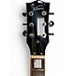 Used Glarry GIZ101 Purple Hollow Body Electric Guitar