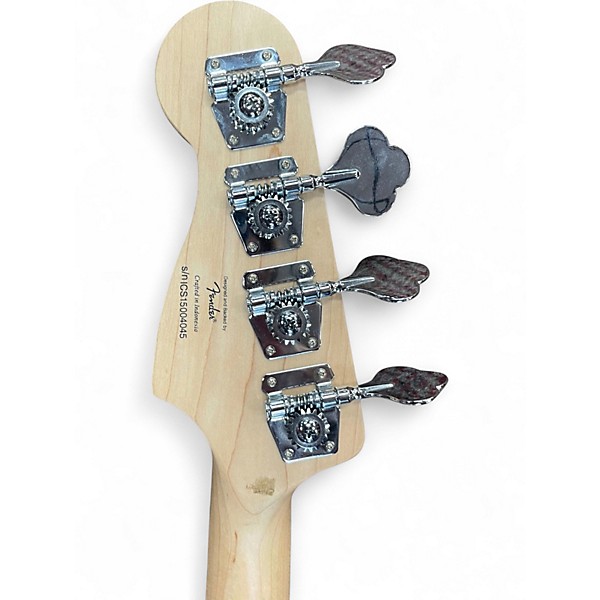 Used Squier Affinity Precision Bass 2 Color Sunburst Electric Bass Guitar