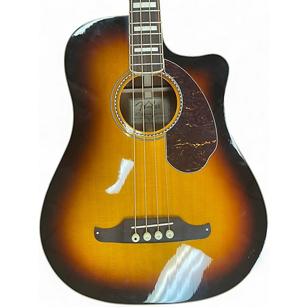 Used Fender Kingman Jumbo SCE 3 Tone Sunburst Acoustic Electric Guitar