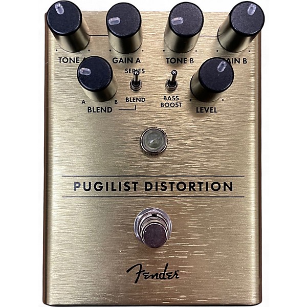 Used Fender Pugilist Distortion Effect Pedal