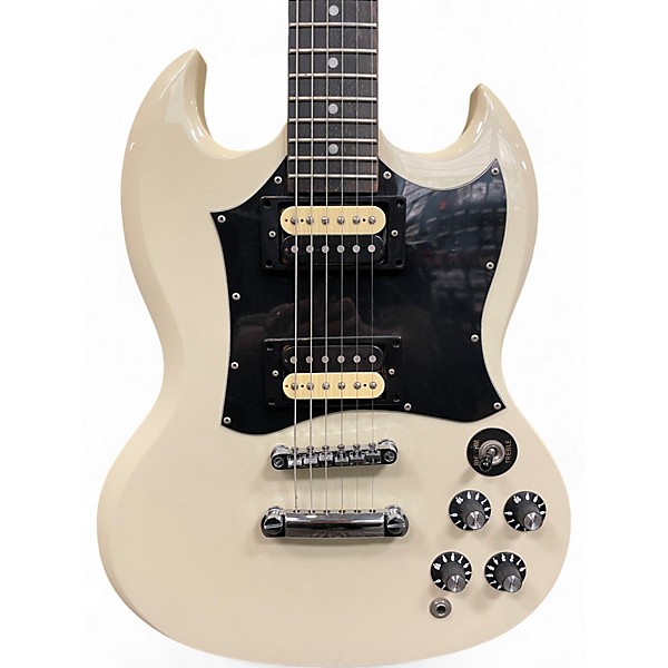 Used Epiphone SG Antique Ivory Solid Body Electric Guitar