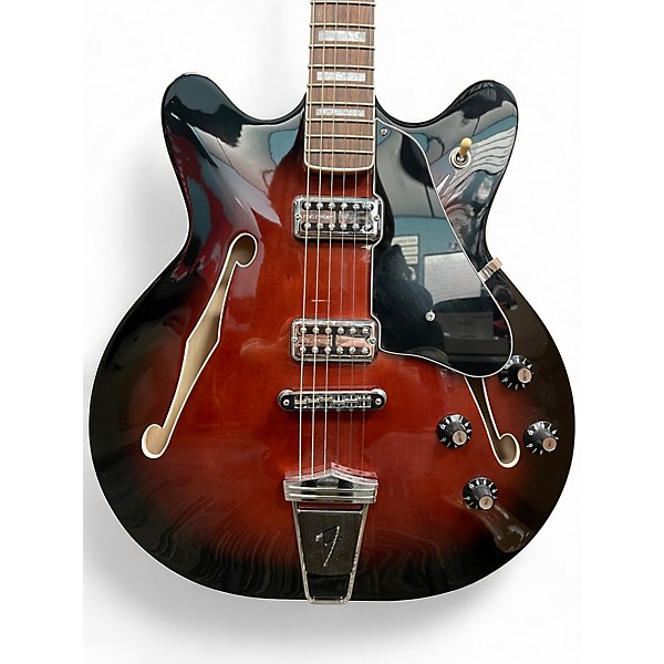 Used Fender coronado II 2 Color Sunburst Hollow Body Electric Guitar