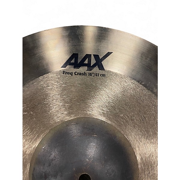 Used SABIAN 16in AAX Frequency Crash Cymbal