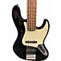Used Squier Affinity Jazz Bass V 5 String Black Electric Bass Guitar