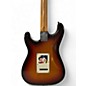 Used 2000s Fender American Deluxe Stratocaster 2 Color Sunburst Solid Body Electric Guitar