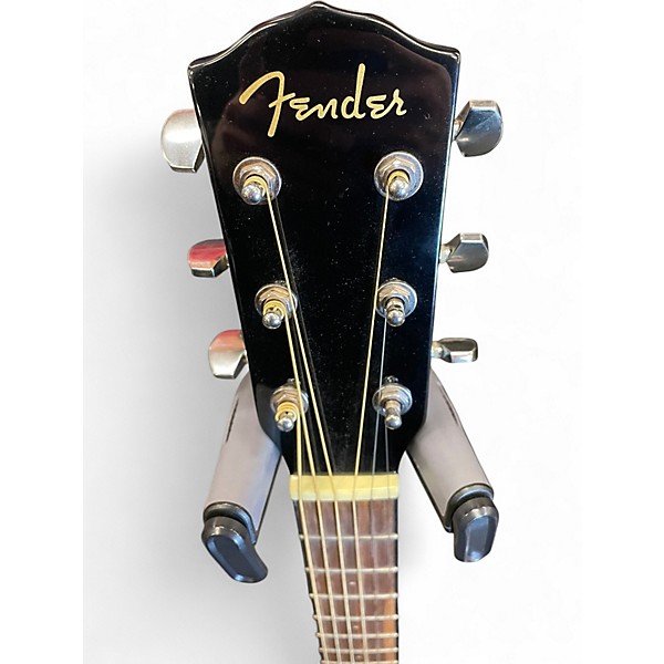 Used Fender CD60CE Dreadnought BLACK Acoustic Electric Guitar