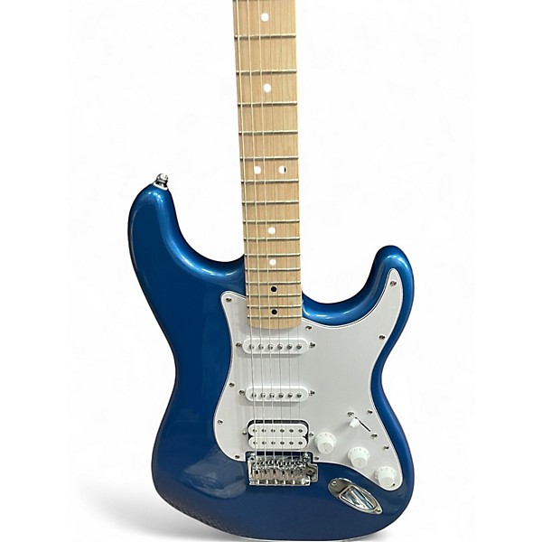 Used Squier stratocaster Blue Solid Body Electric Guitar
