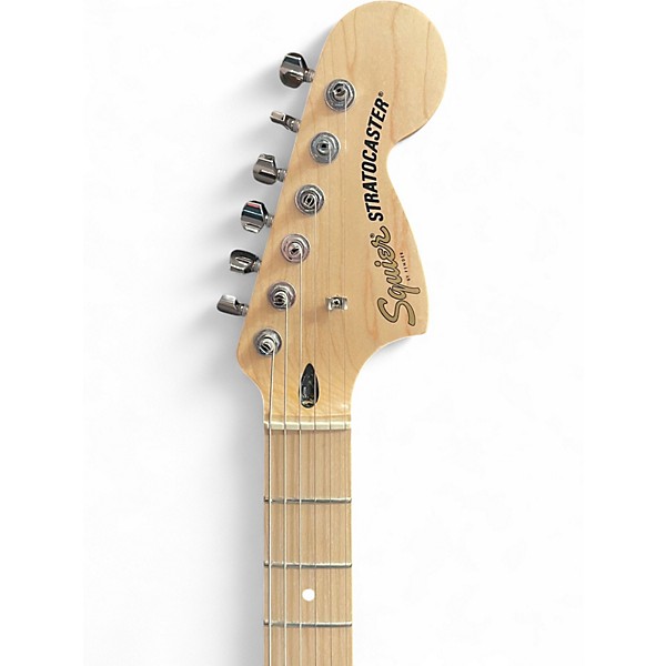 Used Squier stratocaster Blue Solid Body Electric Guitar