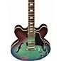 Used Epiphone ES355 blueberry Hollow Body Electric Guitar