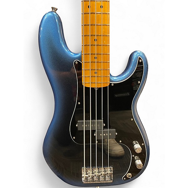 Used Fender American Professional II Precision Bass V DARK NIGHT Electric Bass Guitar