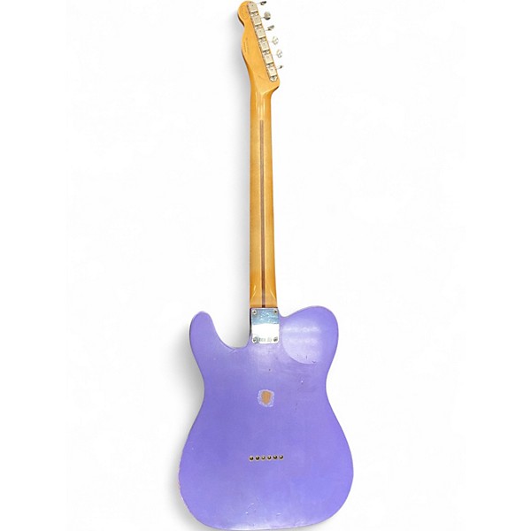 Used Fender Road Worn 1950S Telecaster Purple Solid Body Electric Guitar