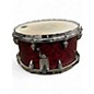 Used Orange County Drum & Percussion 13in MAPLE ASH Trans Red Drum