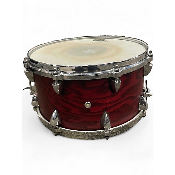 Used Orange County Drum & Percussion 13in MAPLE ASH Trans Red Drum