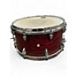 Used Orange County Drum & Percussion 13in MAPLE ASH Trans Red Drum