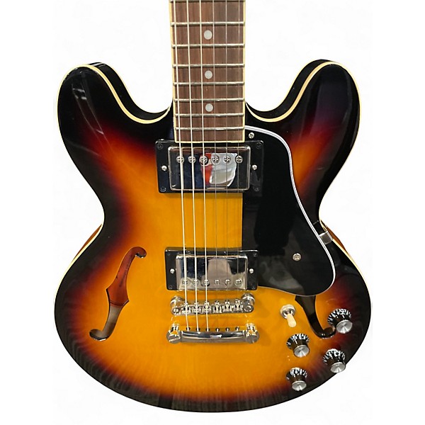Used Epiphone ES339 2 Color Sunburst Hollow Body Electric Guitar