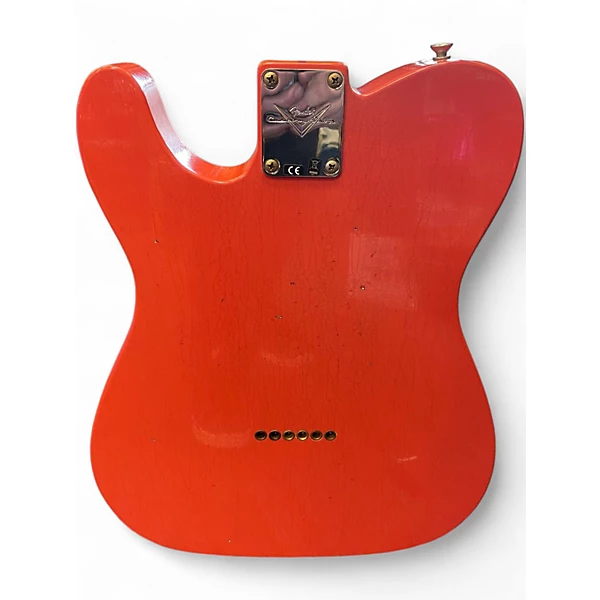 Used Fender Custom Shop 1954 Journeyman Telecaster FADED AGED FIESTA RED Solid Body Electric Guitar