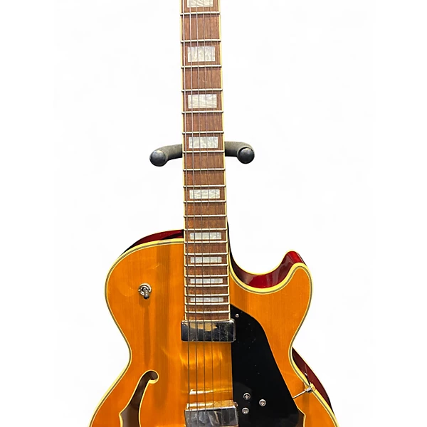 Used Ibanez GB10EM Natural Hollow Body Electric Guitar