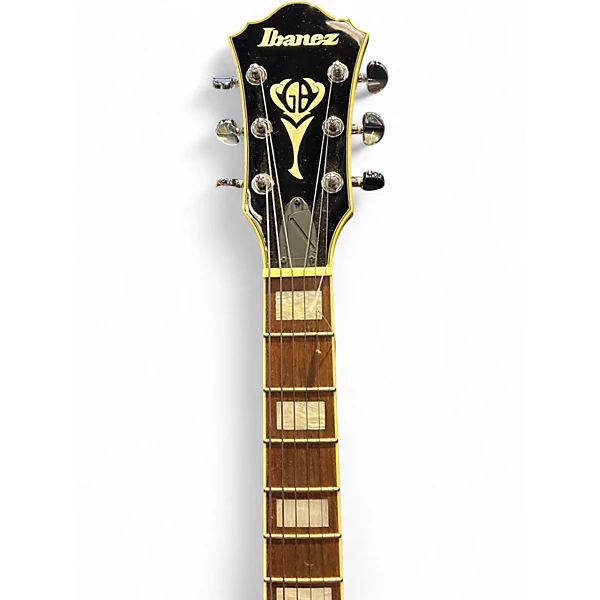 Used Ibanez GB10EM Natural Hollow Body Electric Guitar
