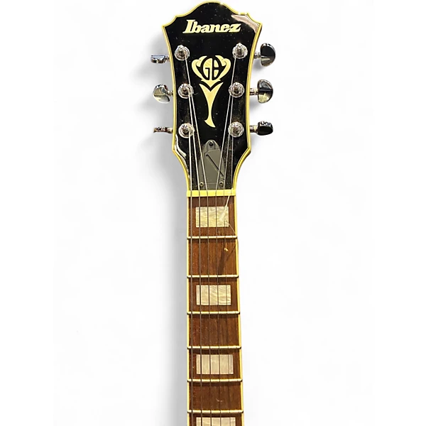 Used Ibanez GB10EM Natural Hollow Body Electric Guitar