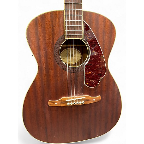 Used Fender Tim Armstrong Hellcat Mahogany Acoustic Electric Guitar