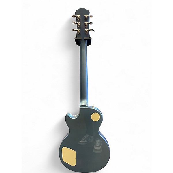 Used Epiphone Les Paul Standard Pelham Blue Solid Body Electric Guitar