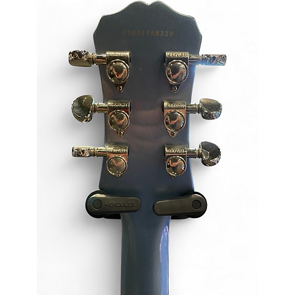 Used Epiphone Les Paul Standard Pelham Blue Solid Body Electric Guitar