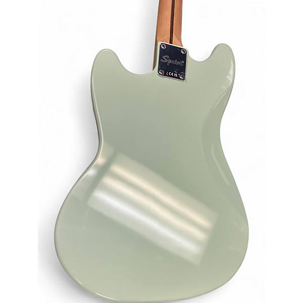 Used Squier SONIC MUSTANG Surf Green Solid Body Electric Guitar