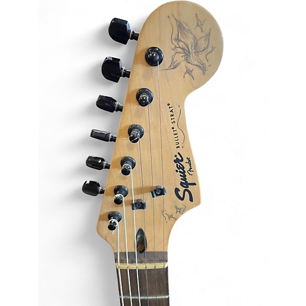 Used Squier Bullet Stratocaster HSS Tobacco Sunburst Solid Body Electric Guitar