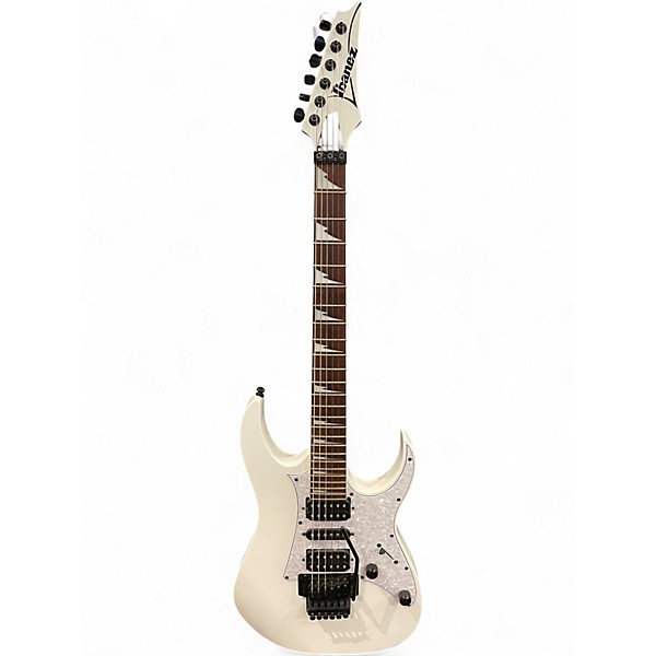 Used Ibanez RG450DXB White Solid Body Electric Guitar